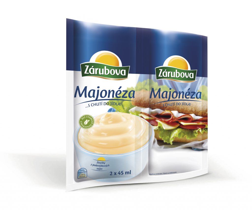 Zárubova majonéza 2x45 ml DUOPACK